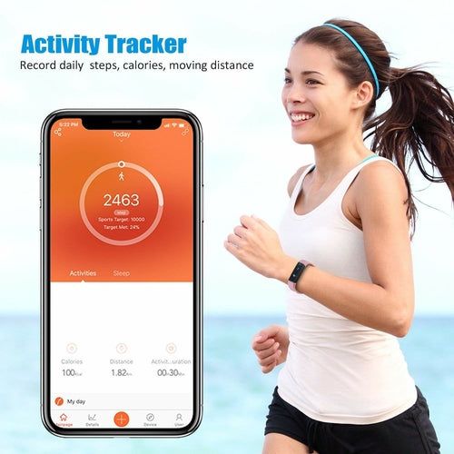 SmartFit Slim Activity Tracker And Monitor Smart Watch With FREE Extra - The Gadget Paradise