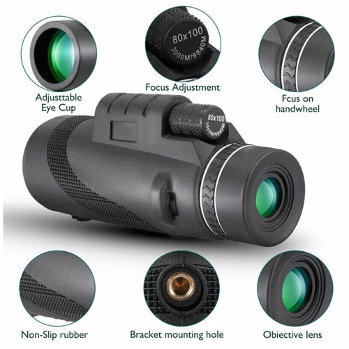 ZoomPro - HD Smartphone Monocular with Tripod Stand