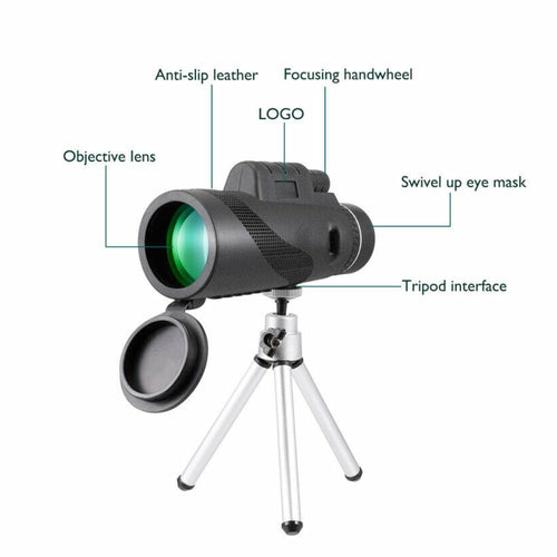 ZoomPro - HD Smartphone Monocular with Tripod Stand