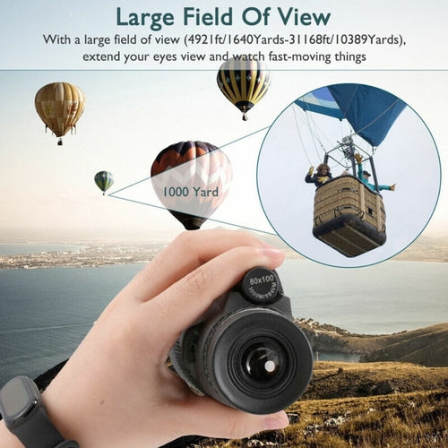 ZoomPro - HD Smartphone Monocular with Tripod Stand