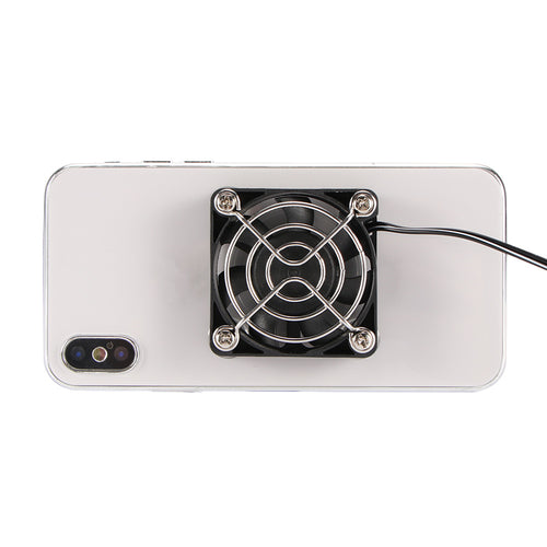 CoolFlow Mini - USB Powered CPU & Laptop Cooling Fan with Heat Sink Design