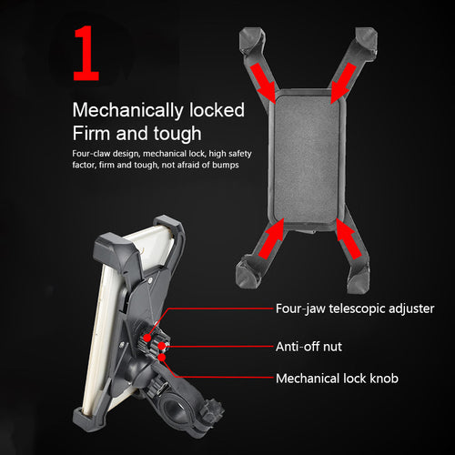 RideMate 360 – Universal Scooter & Bike Phone Mount - The Gadget Paradise