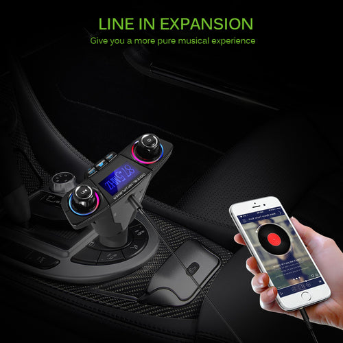 Quality Car FM transmitter MP3 Player Audio Receiver - The Gadget Paradise