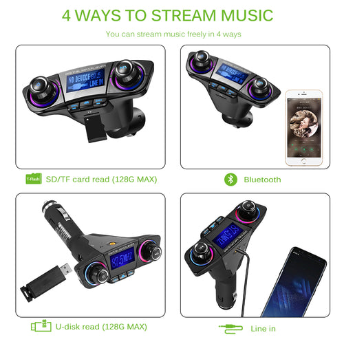Quality Car FM transmitter MP3 Player Audio Receiver - The Gadget Paradise