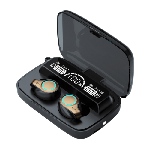 PowerBuds Pro - Large Capacity TWS Wireless Bluetooth Earbuds with LED Case