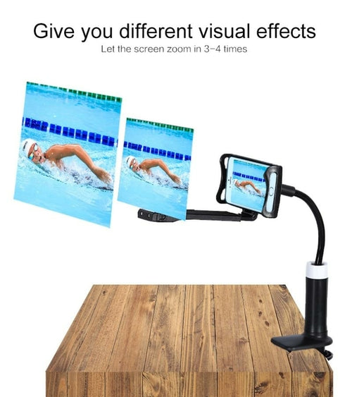 “CineView 12” Phone Screen Amplifier Stand - The Gadget Paradise