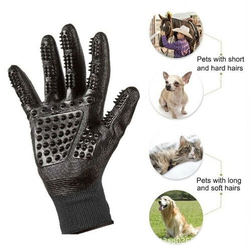 FurEase Pet Grooming & Deshedding Gloves (1 Pair) - The Gadget Paradise