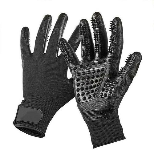 FurEase Pet Grooming & Deshedding Gloves (1 Pair) - The Gadget Paradise