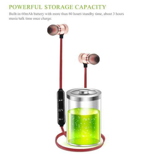 Wireless Bluetooth 4.0 Headset Sports Earphones - The Gadget Paradise
