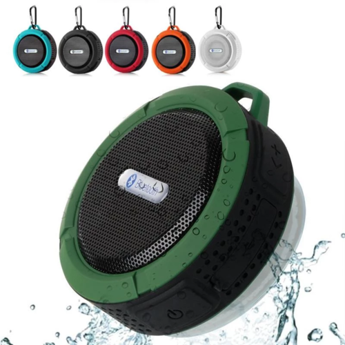 HydroBeat Mini – Waterproof Bluetooth Speaker with Suction Mount - The Gadget Paradise