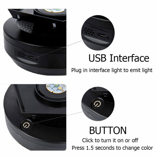 GalaxyGlow Bluetooth Star Projector Lamp with Speaker & Remote - The Gadget Paradise