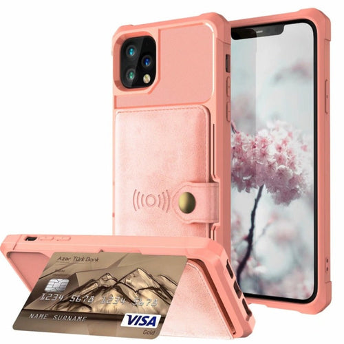 360 Protection Magnetic Leather Wallet Armor Case for iPhone - The Gadget Paradise