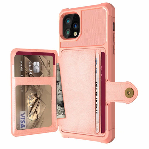 360 Protection Magnetic Leather Wallet Armor Case for iPhone - The Gadget Paradise