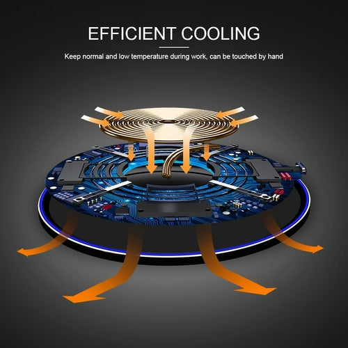 PowerPad W9 – 30W Fast Wireless Charger - The Gadget Paradise