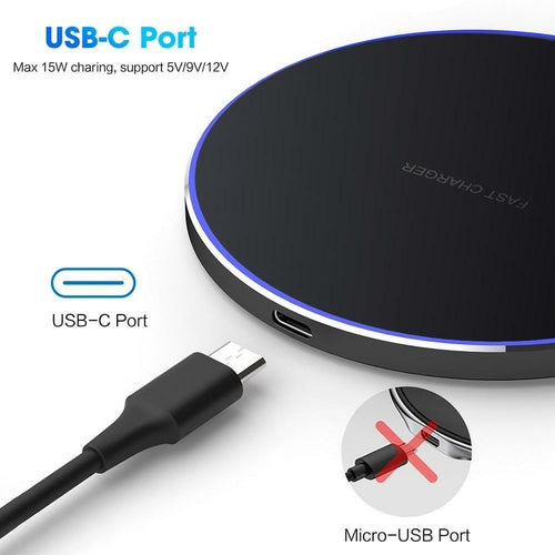 PowerPad W9 – 30W Fast Wireless Charger - The Gadget Paradise